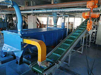 直線振動篩客戶使用現(xiàn)場